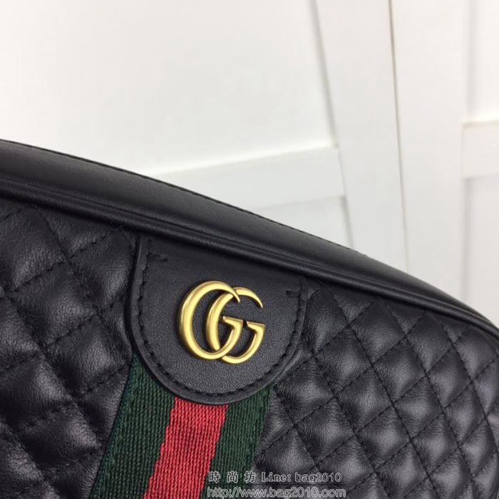 GUCCI古馳 新款 專櫃品質 原單 541051 克色 編織帶 單肩斜挎包HY1392